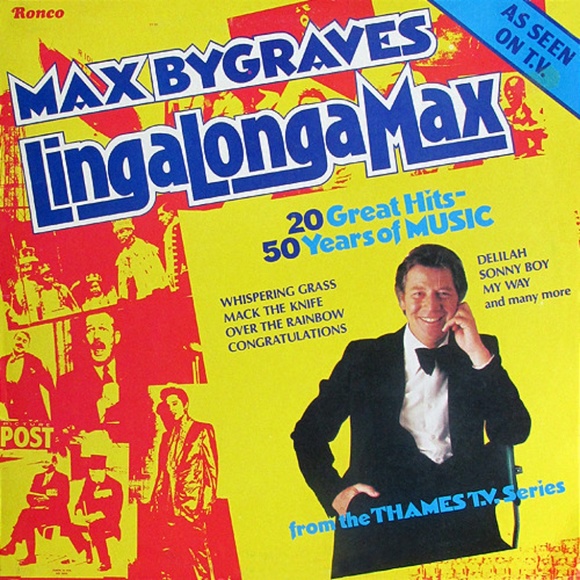 MAX BYGRAVES Other - 1978 UK LP Max Bygraves: LingaLongaMax
